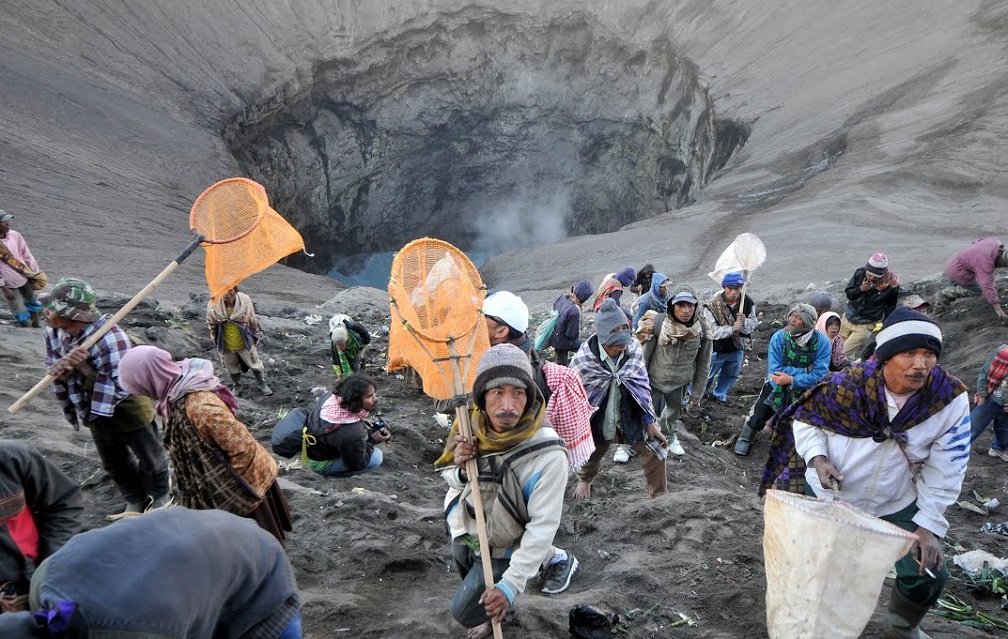 The Yadnya Kasada Sacrifice at Mount Bromo 6